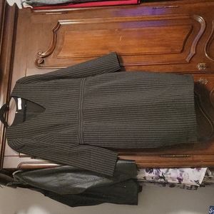 Ali & Jay Stripe Black Dress